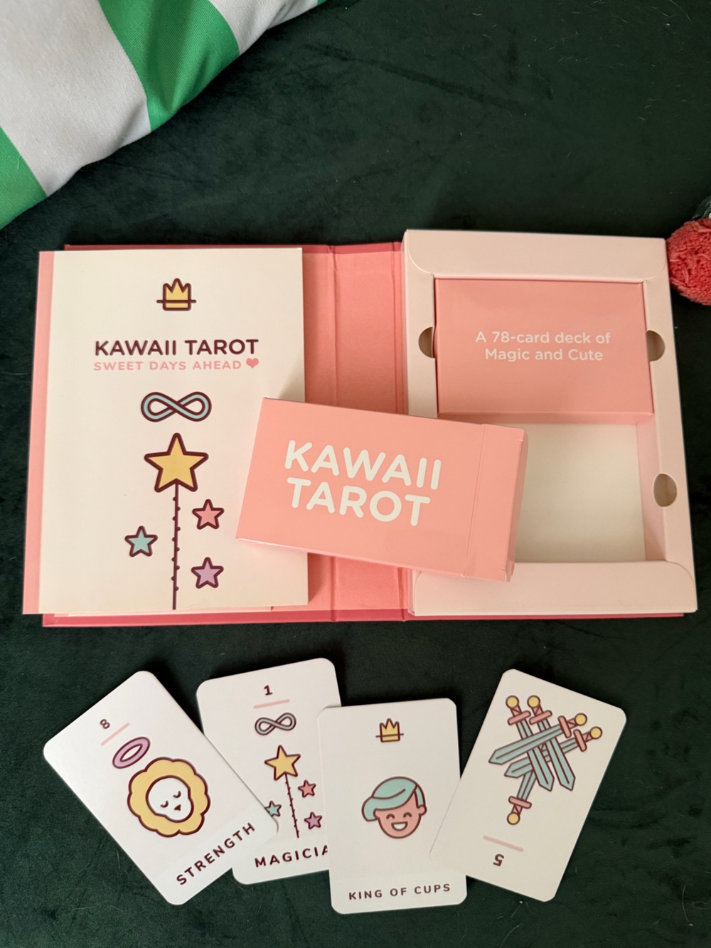 Kawaii Tarot Card Deck — Pink Pastel